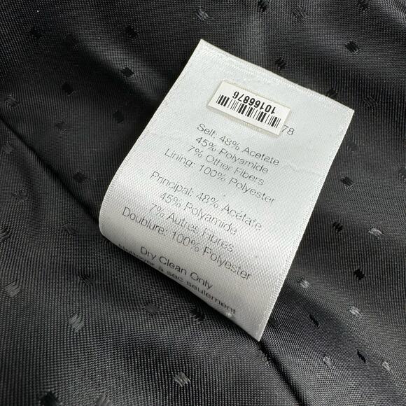 Veronica Beard Satin Empire Dickey Blazer Size 2 Black Cocktail‎ Evening - Picture 8 of 10